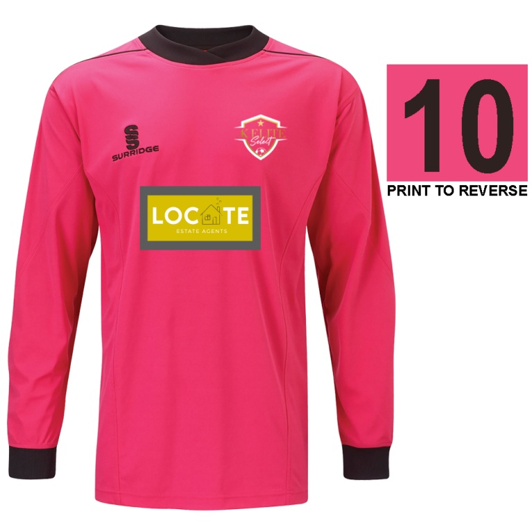 AK Elite Soccer - Goalkeeper Shirt - Pink - U8/U9/U10s