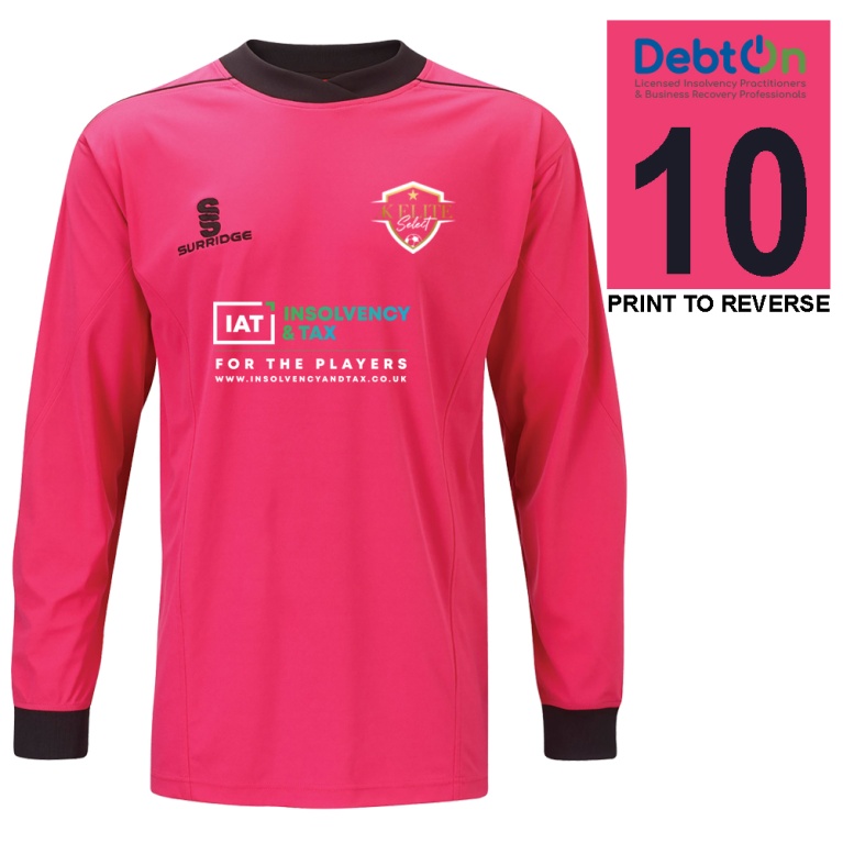 AK Elite Soccer - Goalkeeper Shirt - Pink - U11/U2/U13/U14/U15/U16s
