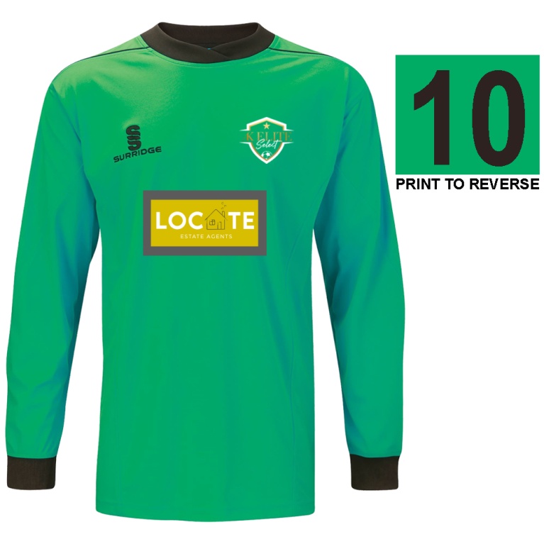 AK Elite Soccer - Goalkeeper Shirt - Emerald - U8/U9/U10s
